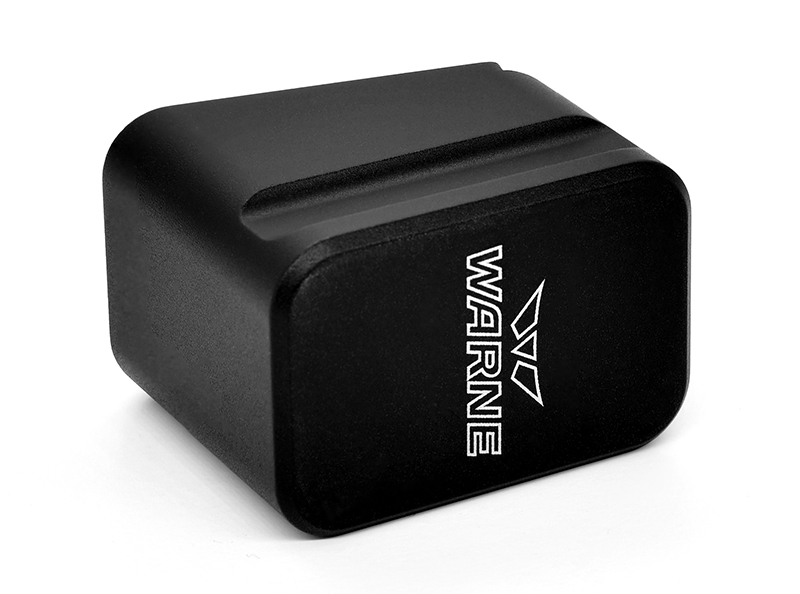Warne Mounts Glock 43 / Extensions Fits Glock 43 Detachable Magazine Black