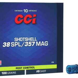 C.C.I. Shotshell 38 Special #9 Shot 10-Round Box