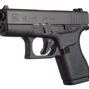 Glock 42 Semi-Automatic Pistol 380 ACP Black Finish