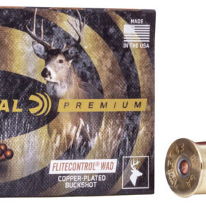 Federal 3" 12 pellets 12 Gauge 00 Buck 12-Pellet Buckshot 5-Round Box