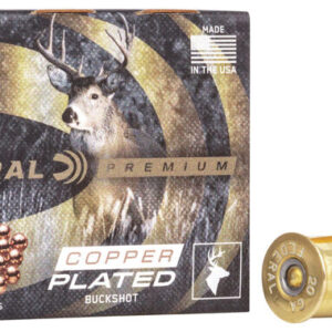 Federal 2.75" 20 Gauge 3 Buck 20-Pellet Buckshot 5-Round Box