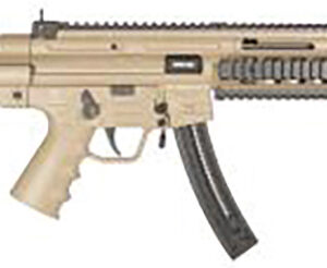 American Tactical Inc Semi-Automatic Rifle 22 LR 16.25-Inch Barrel Tan Synthetic Stock
