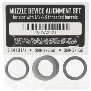 Dead Air Muzzle Device Shim 5.56 Suppressor Shim Kit 5.56mm