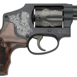 Smith & Wesson Model 442 Engraved Revolver 38 S&W SPL +P