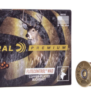 Federal 2.75" 9 pellets 12 Gauge 00 Buck 9-Pellet Buckshot 5-Round Box