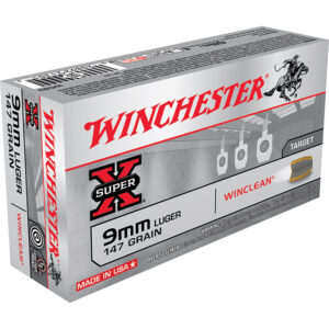 Winchester Super-X 9mm 147 Grain 50-Round Box