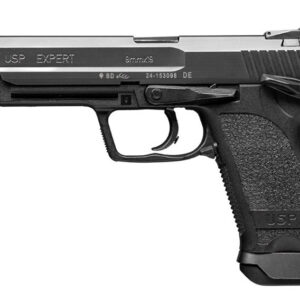 Heckler & Koch USP9 Expert Semi-Automatic Pistol 9mm 5.2-Inch Barrel Black Finish