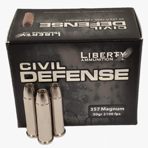 Liberty Ammunition 357 Magnum 50 Grain Monolithic 20-Round Box