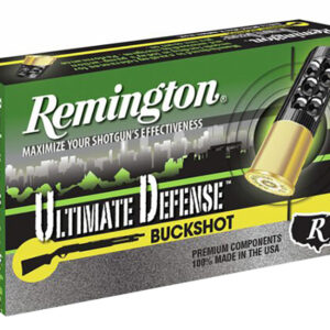 Remington Ammo 12 Gauge 00 Buck 15-Pellet Buckshot 5-Round Box