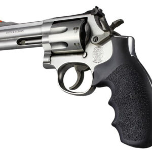 Hogue Grips Rubber Monogrip for Smith & Wesson K/L Frame Round Butt Black