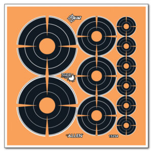 Allen Company EZ Aim Adhesive Splash Targets Shooting Target Tan