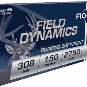 Fiocchi 308 Winchester 150 Grain Pointed Soft Point 20-Round Box