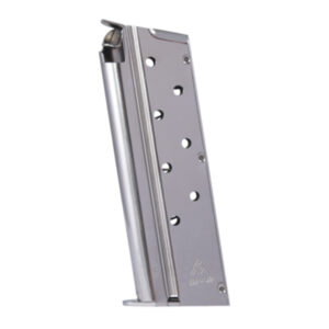 Mec-Gar 1911 / 1911 Officer 9mm 8-Round Detachable Magazine Nickel